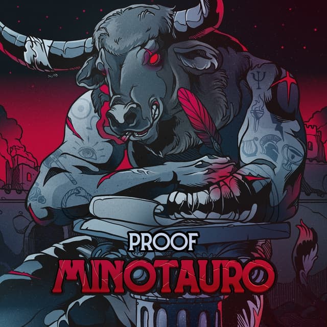 Album cover art for Minotauro
