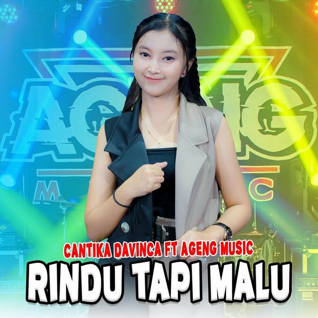 Album cover art for Rindu Tiada Malu