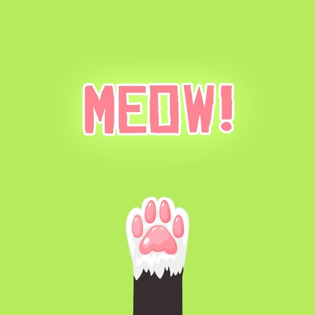 Album cover art for MEOW!