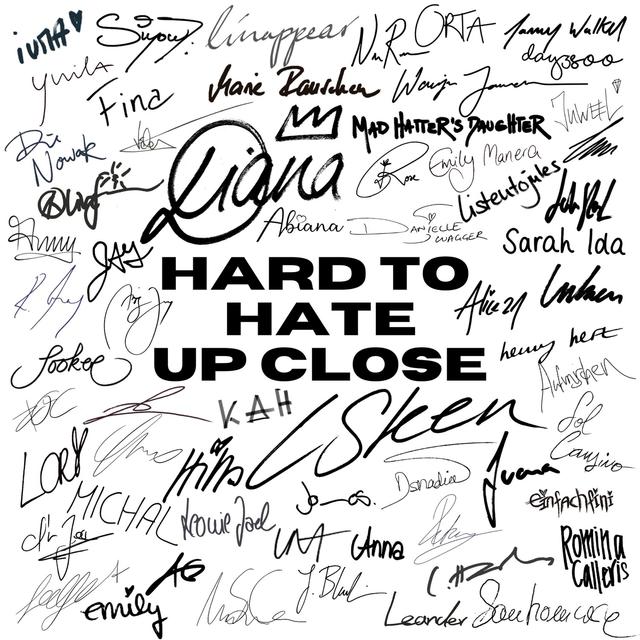 Album cover art for Hard to Hate up Close