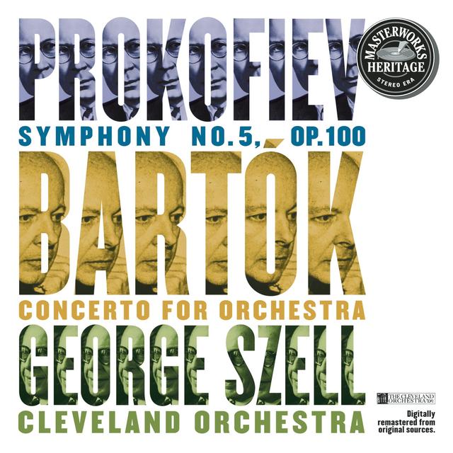 Album cover art for Prokofiev: Symphony No. 5 And Bartók: Concerto For Orchestra