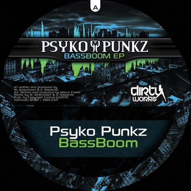 Album cover art for BassBoom EP