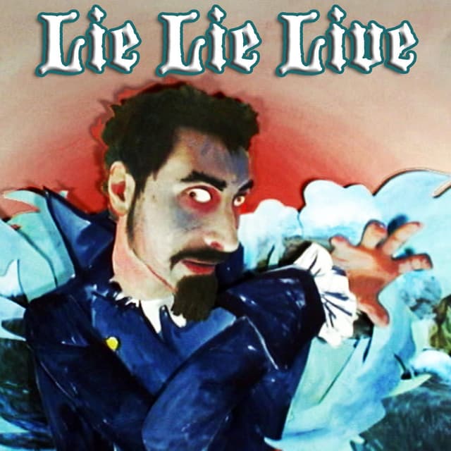 Album cover art for Lie Lie Live
