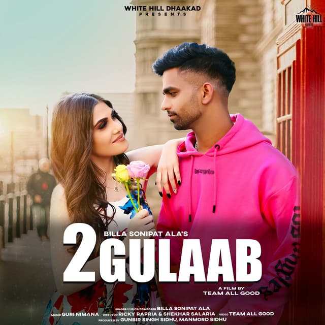 Album cover art for 2 Gulaab