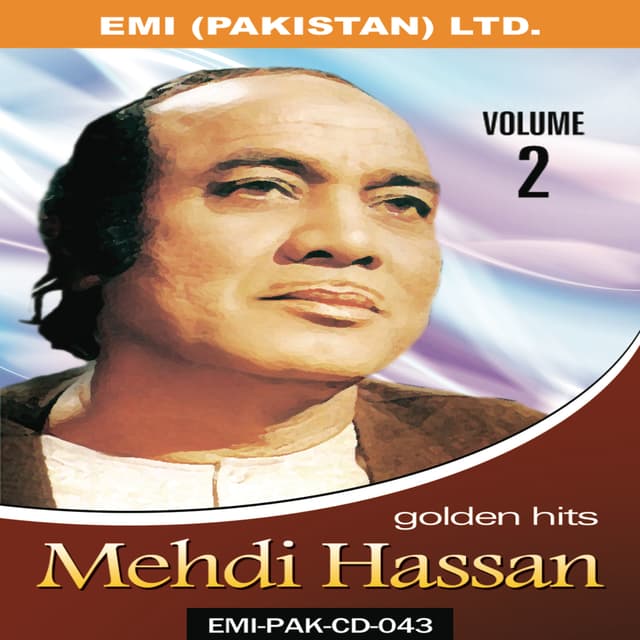 Album cover art for Mehdi Hassan Golden Film Hits Vol-2
