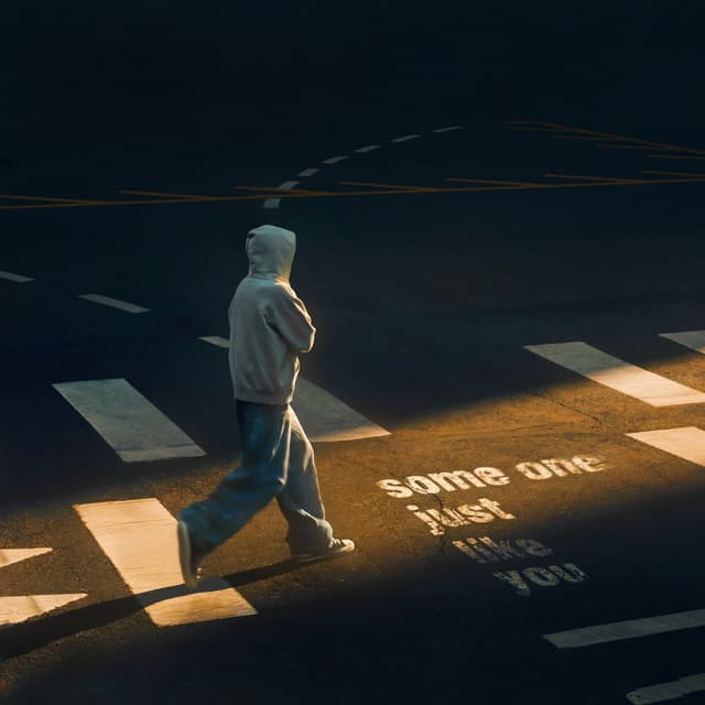 Album cover art for someone just like u