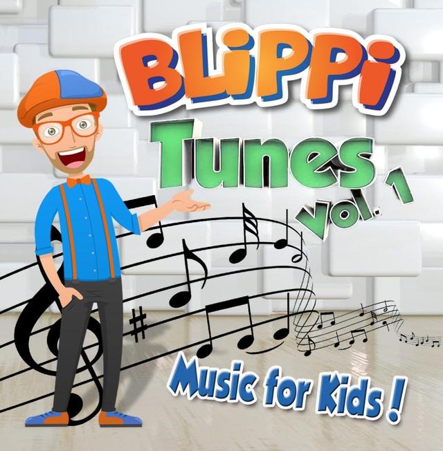 Album cover art for Blippi Tunes, Vol. 1