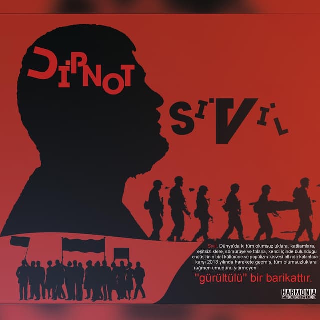 Album cover art for SİVİL