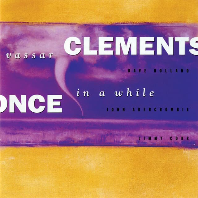 Album cover art for Once in a While