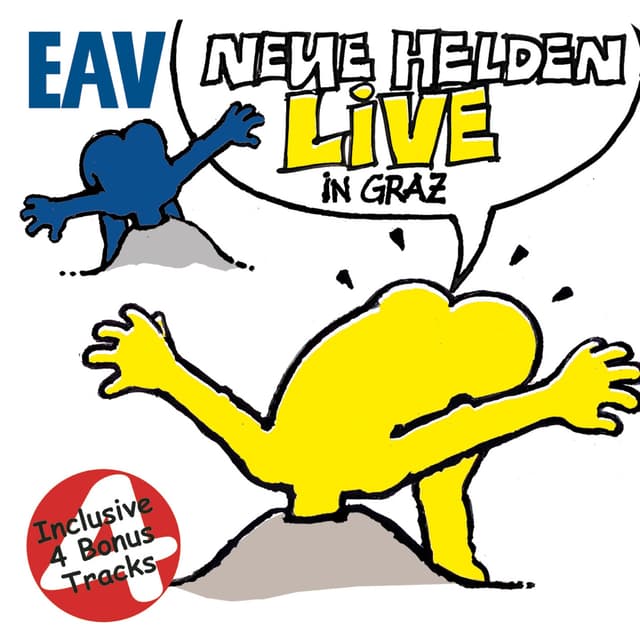Album cover art for Neue Helden Live in Graz