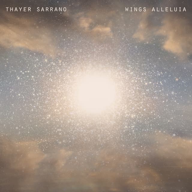 Album cover art for Wings Alleluia