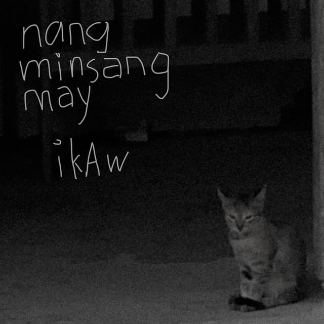 Album cover art for nang minsang may ikaw