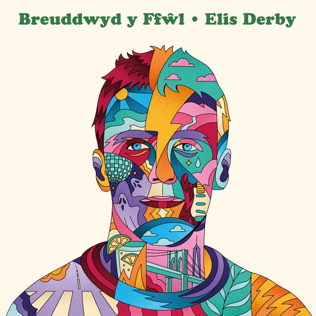 Album cover art for Breuddwyd y Ffŵl