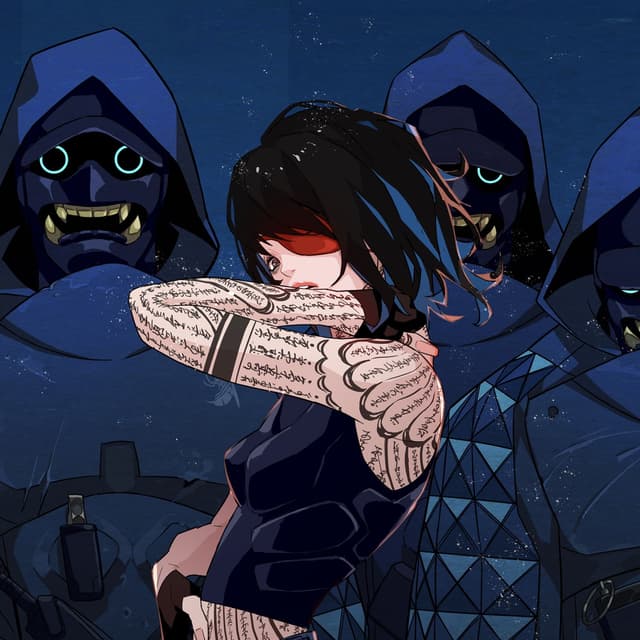 Album cover art for 不夜城