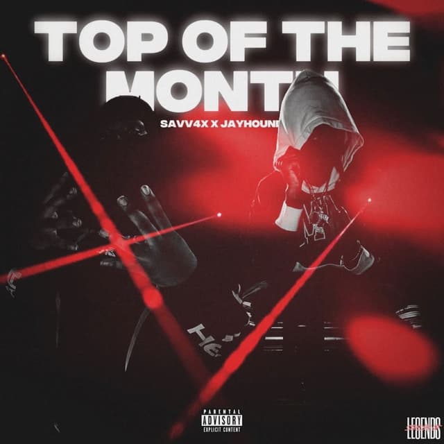 Album cover art for Top Of The Month
