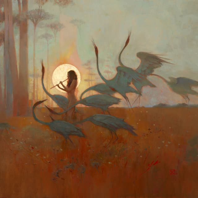 Album cover art for Les Chants de l'Aurore