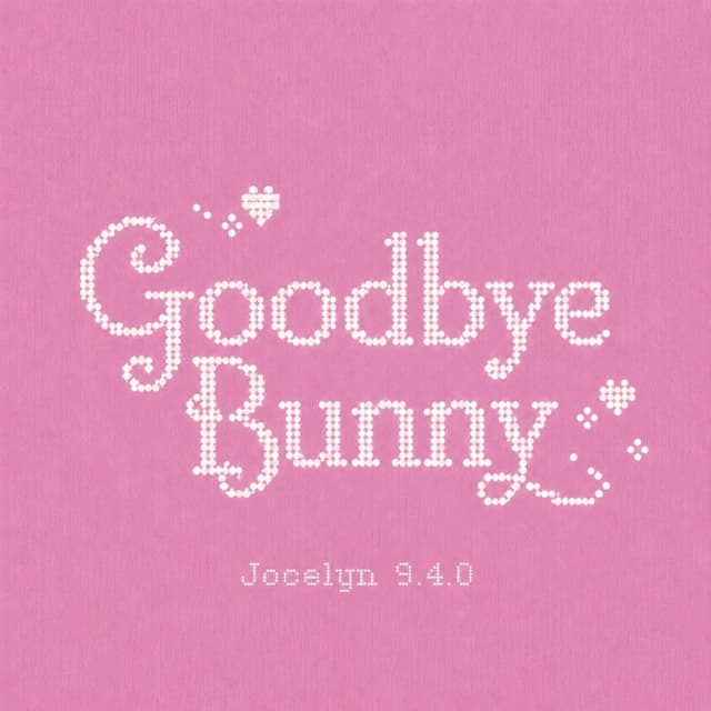 Album cover art for Goodbye Bunny