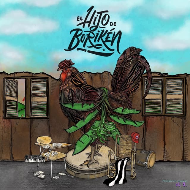 Album cover art for El Hijo de Borikén