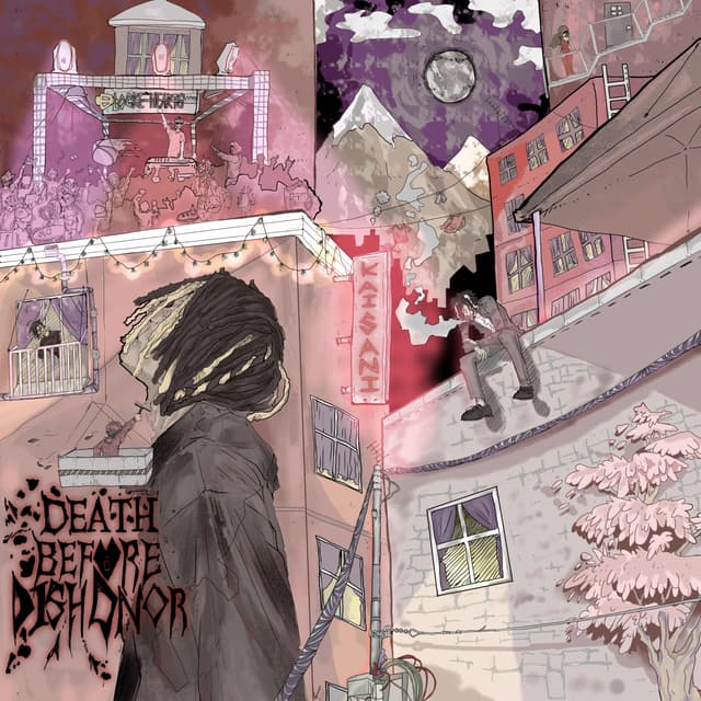 Album cover art for Death Before Dishonor