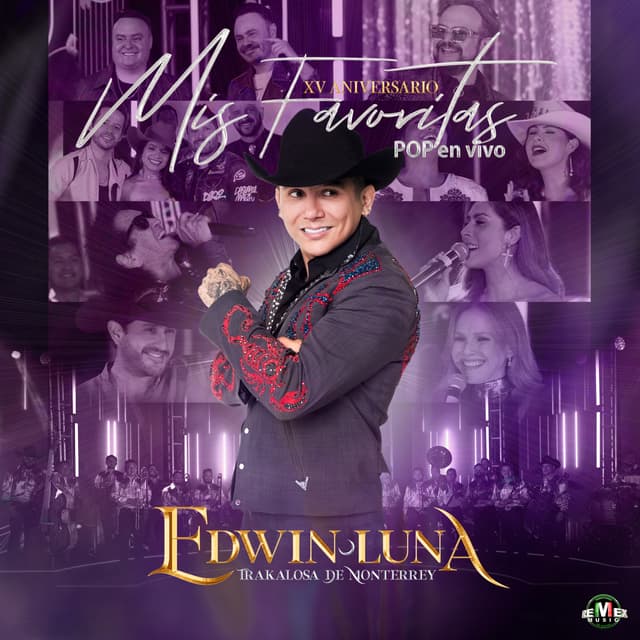 Album cover art for XV Aniversario Mis Favoritas Pop