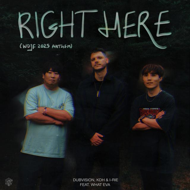 Album cover art for Right Here (WDJF 2025 Anthem)
