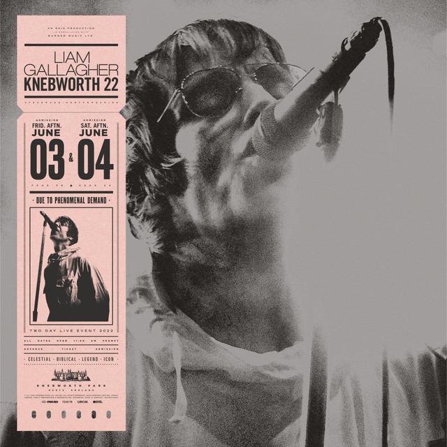 Album cover art for Knebworth 22