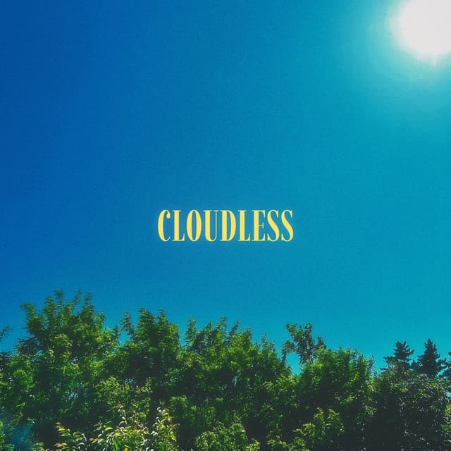 Album cover art for CLOUDLESS