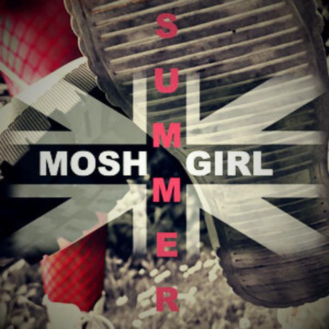 Album cover art for Mosh Girl Summer