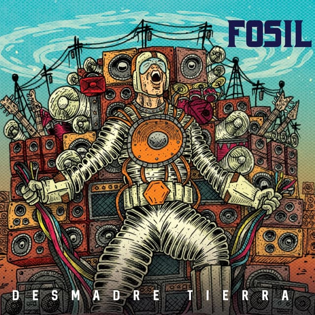 Album cover art for Desmadre Tierra