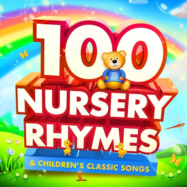 Album cover art for 100 Nursery Rhymes & Children's Classic Songs