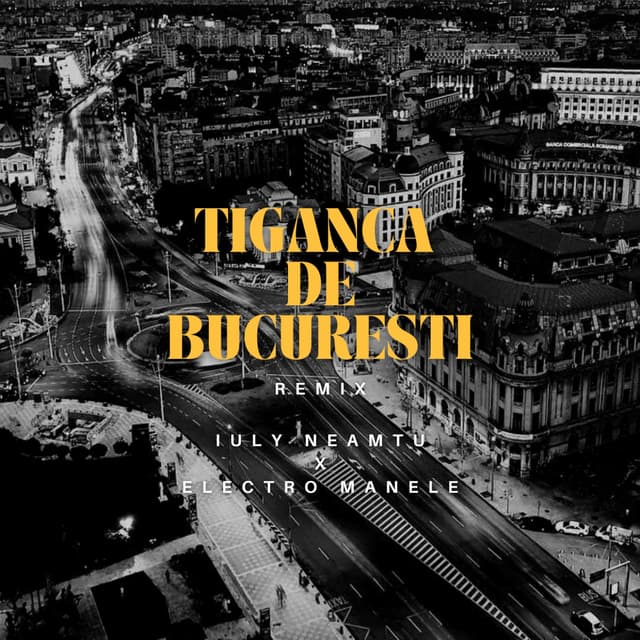 Album cover art for Tiganca de Bucuresti