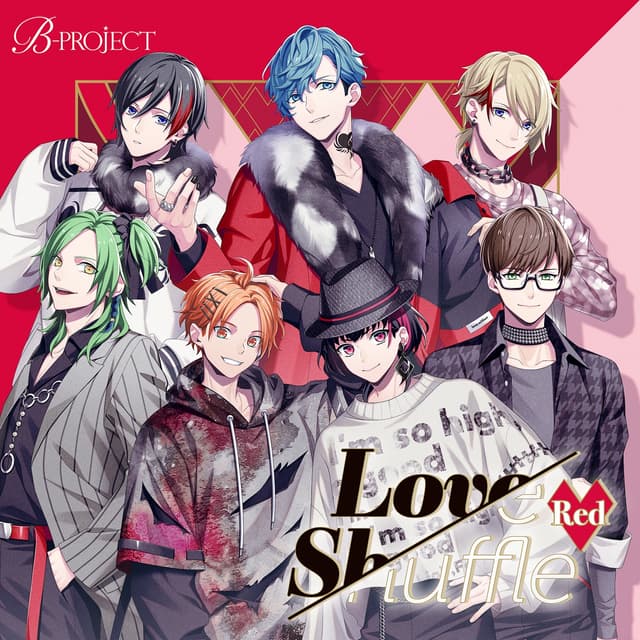 Album cover art for Love Shuffle Red - Single
