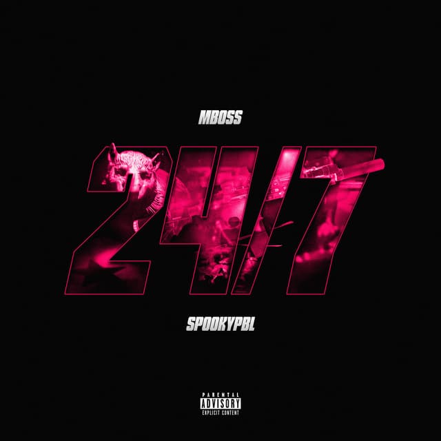 Album cover art for 24/7