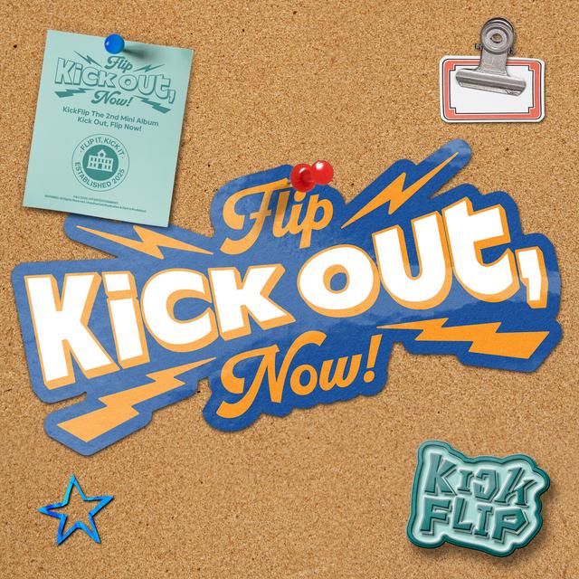 Album cover art for Kick Out, Flip Now!