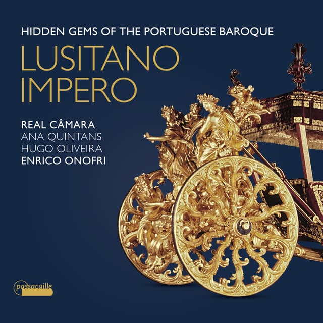 Album cover art for Lusitano Impero: Hidden Gems of the Portuguese Baroque