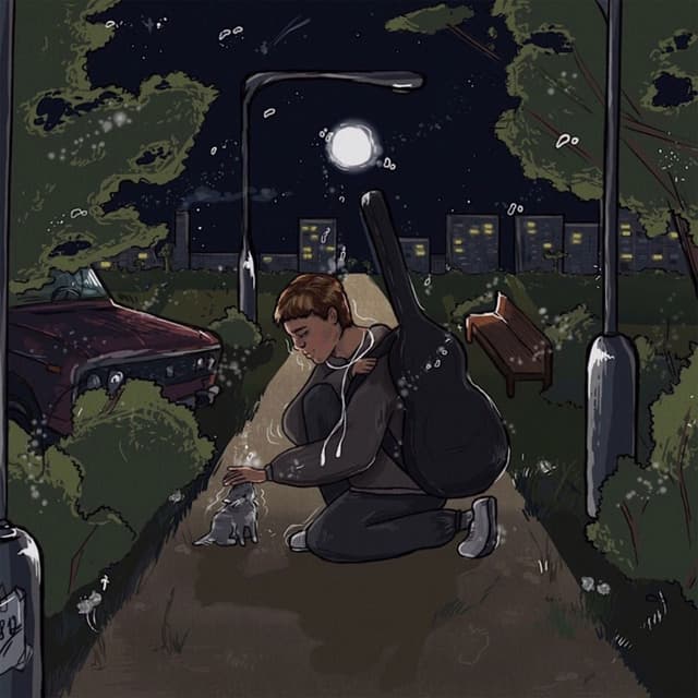 Album cover art for Котёнок