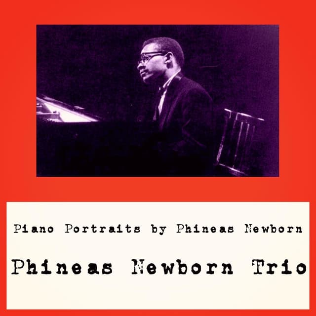 Album cover art for Piano Portraits By Phineas Newborn