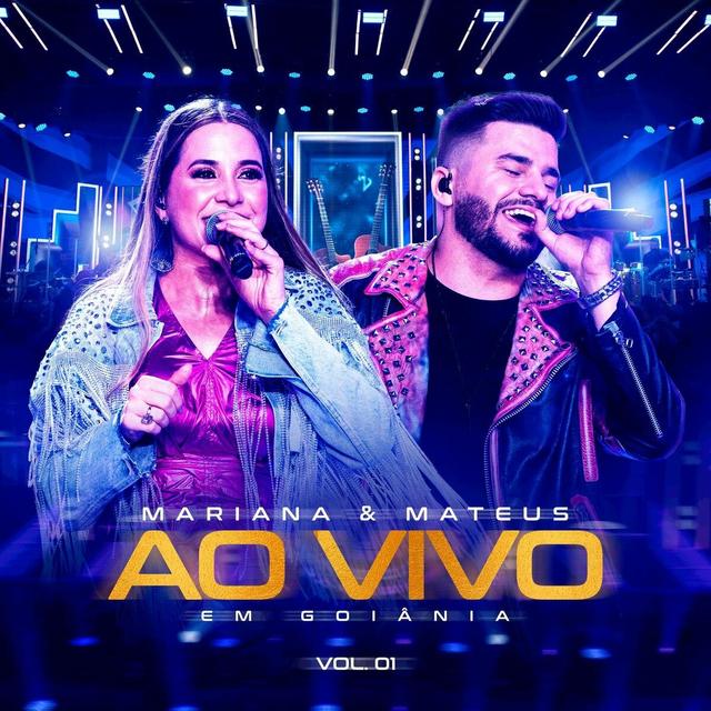 Album cover art for Ao Vivo Em Goiânia Vol. 01