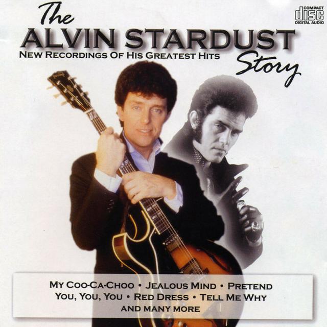 Album cover art for The Alvin Stardust Story