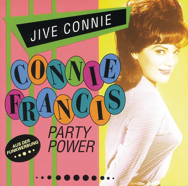 Album cover art for Connie Francis Party Power