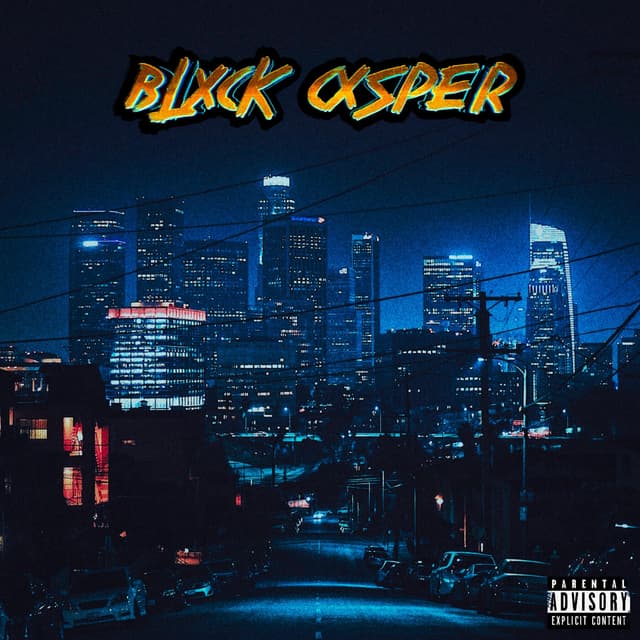 Album cover art for BLXCK CXSPER
