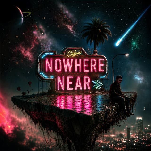 Album cover art for Nowhere Near
