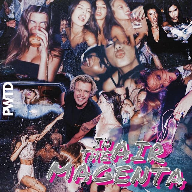 Album cover art for In The Air Magenta