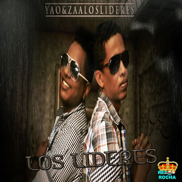 Album cover art for Los líderes