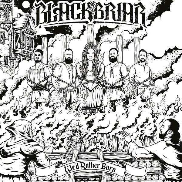 Album cover art for We'd Rather Burn