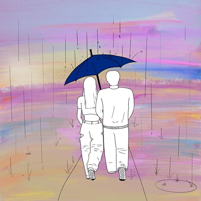 Album cover art for 우산