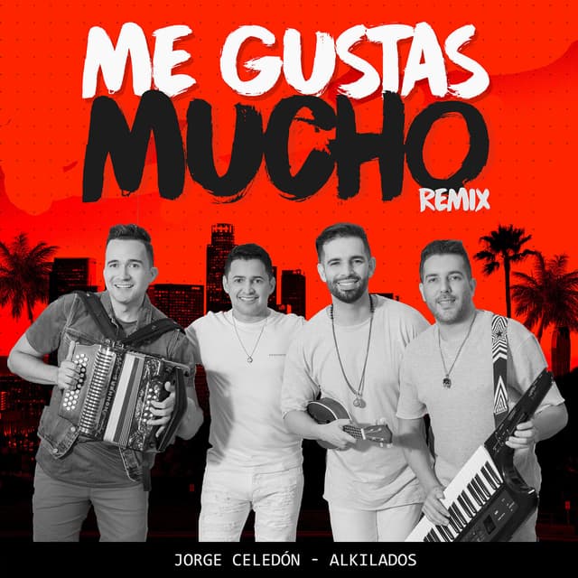 Album cover art for Me Gustas Mucho