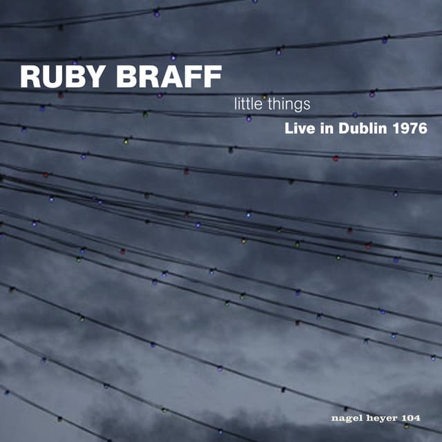Album cover art for Little Things - Live In Dublin 1976
