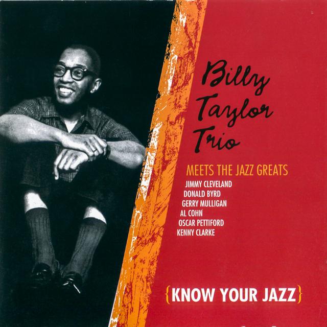 Album cover art for Billy Taylor Trio Meets the Jazz Greats
