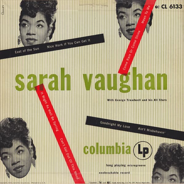Album cover art for Sarah Vaughan